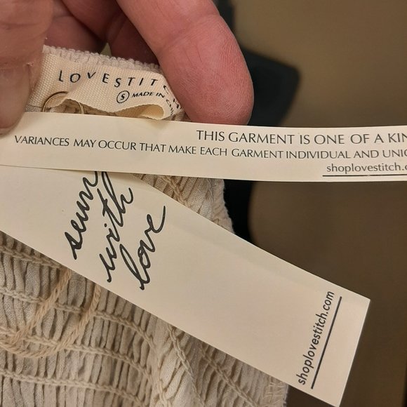 Lovestitch Linen Blend Dress - Picture 10 of 14